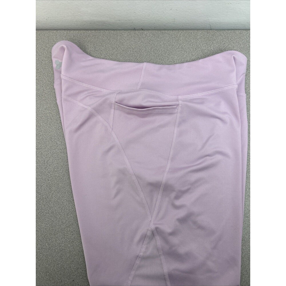 Tek Gear DryTEK Work‎ Out Gear Leggings, Lilac, with Pockets, Weaving, Womens XL - Picture 9 of 10
